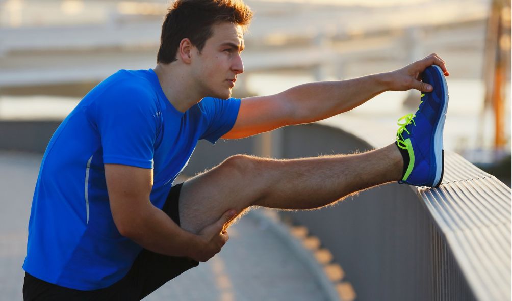 2. The image portrays mental strength in sports through discipline and commitment to consistent preparation.